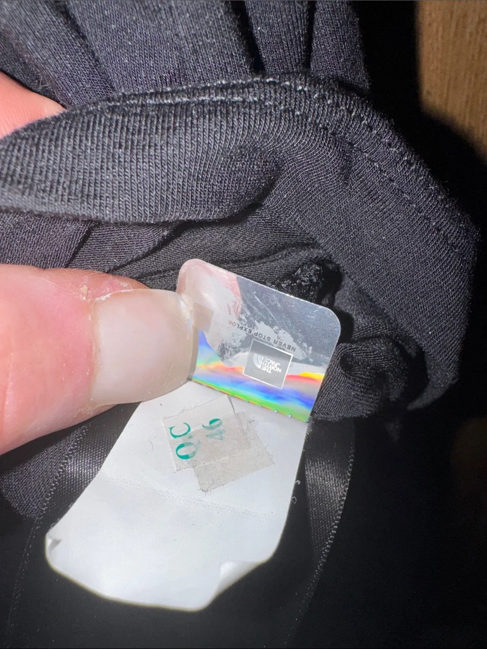 The North Face breathable zip